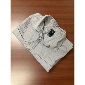 The North Face Mens XL Cotton Shirt Short Sleeve‎ Button Up Outdoor Streetwear